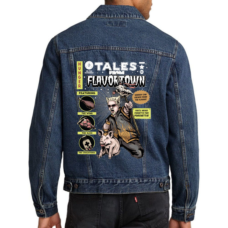 Tales From Flavortown Men Denim Jacket | Artistshot