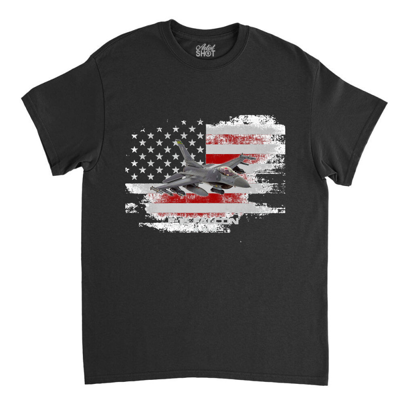 F 16 Fighting Falcon Viper Fighter Pilot Military Aviation Premium T S Classic T-shirt by AndreaRomero | Artistshot