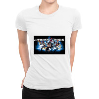 Infinite Crisis, Ic Blue, Ladies Fitted T-shirt | Artistshot