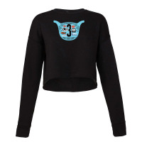 Bicycle Motocross Racing Number Plate - Old School Bmx Cropped Sweater | Artistshot