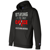 Aplastic Anemia Survivor Choose Anemic Warrior Champion Hoodie | Artistshot