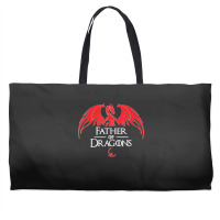 Father Of Dragons Funny Father's Day & Dad Gift Weekender Totes | Artistshot