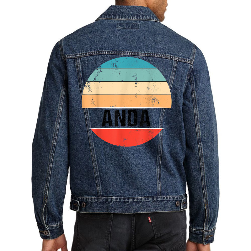 Anda China City Trip Men Denim Jacket | Artistshot