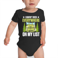 Backpacker World Trip   Travelling Baby Bodysuit | Artistshot