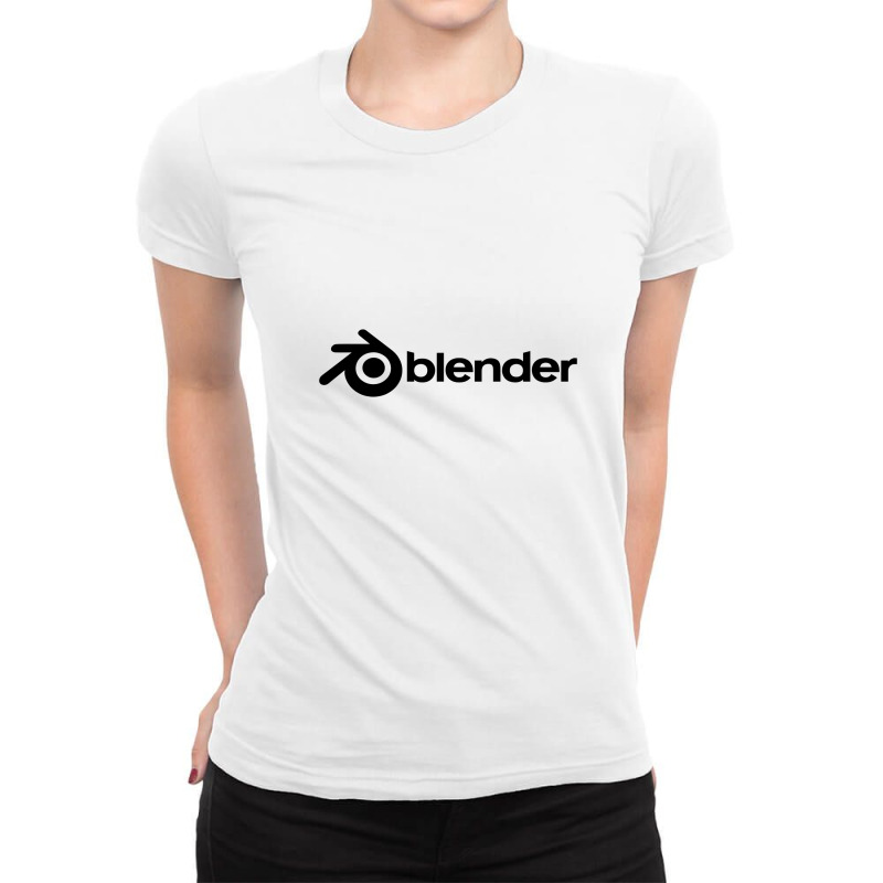 Blender Ladies Fitted T-Shirt by cm-arts | Artistshot