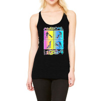 Awesome Since 1984. Agility Dog Training Graffiti Design Racerback Tank | Artistshot