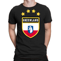 Greenland T Shirt Coat Of Arms Tee Flag Souvenir Nuuk T-shirt | Artistshot