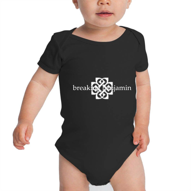 Black Background Baby Bodysuit by koen | Artistshot