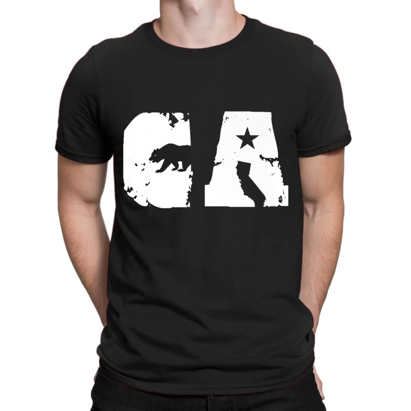 Premium Vintage California Republic Tshirt Cali Life Love La T-Shirt by cm-arts | Artistshot