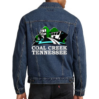 Coal Creek, Tennessee (city Of Rocky Top  Lake City) Tank Top Men Denim Jacket | Artistshot