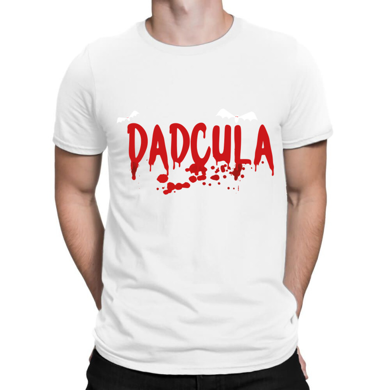 Dadcula  Dracula  Cute Funny Halloween Costume Design   Copy T-shirt | Artistshot