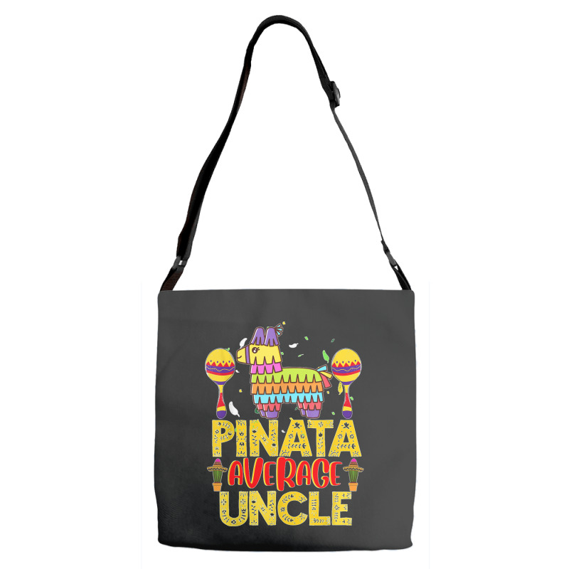 Funny Pinata Average Uncle Cinco De Mayo Fiesta Parents Kids T Shirt Adjustable Strap Totes | Artistshot