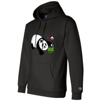 Hug A Panda T With Augmented Reality Pairing Champion Hoodie | Artistshot