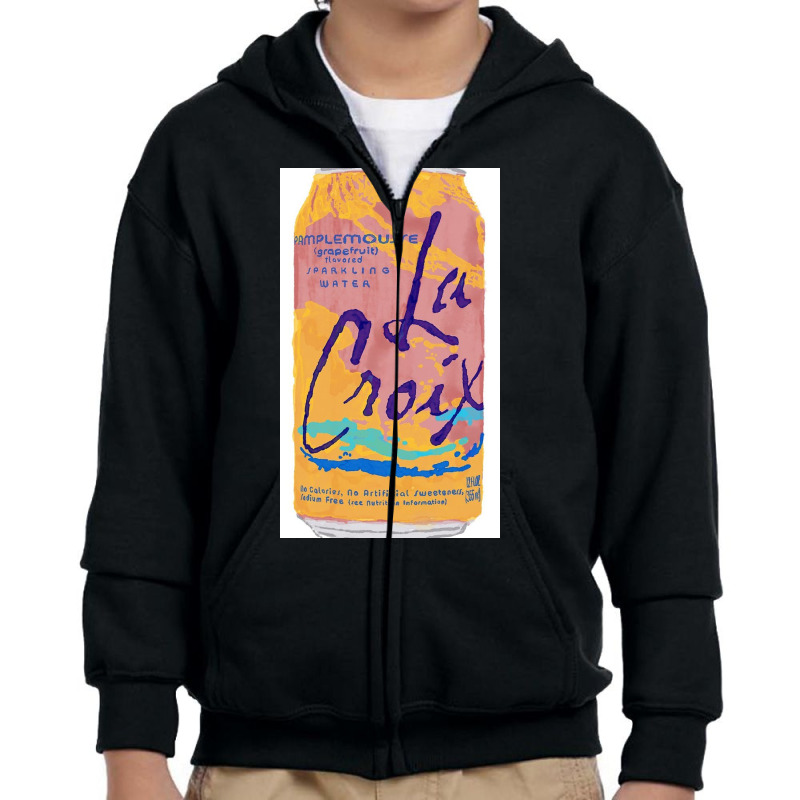 Pamplemousse La Croix Youth Zipper Hoodie by Ruggerioitf | Artistshot