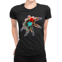 Tarantula Colorful Spider Antilles Pinktoes Ladies Fitted T-shirt | Artistshot