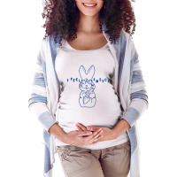 I Feel Hollow Inside   Quirky Nihilist Easter Candy Apparel Maternity Scoop Neck T-shirt | Artistshot