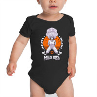 Korova Milkbar, Korova Milkbar Vintage, Korova Milkbar Art, Korova Mil Baby Bodysuit | Artistshot