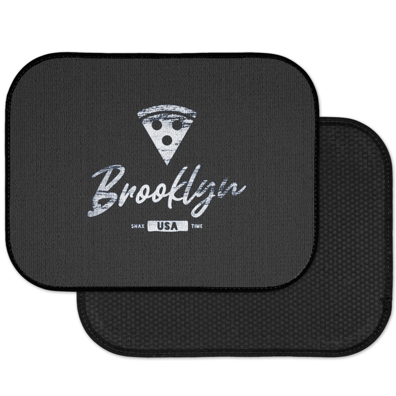 Brooklyn, New York Pizza, The Brooklyn, Brooklyn Art, Brooklyn Vintage Rear Car Mat | Artistshot