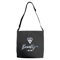 Brooklyn, New York Pizza, The Brooklyn, Brooklyn Art, Brooklyn Vintage Adjustable Strap Totes | Artistshot