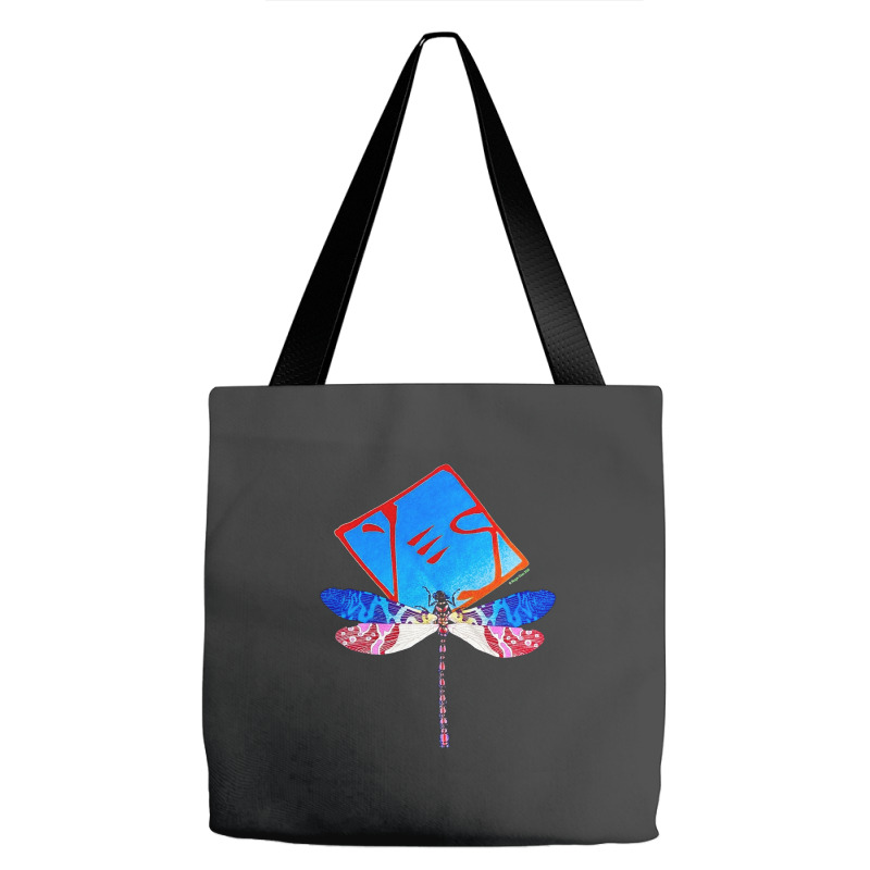 Yes Masterworks Dragonfly, Yes Masterworks Dragonfly Vintage, Yes Mast Tote Bags | Artistshot