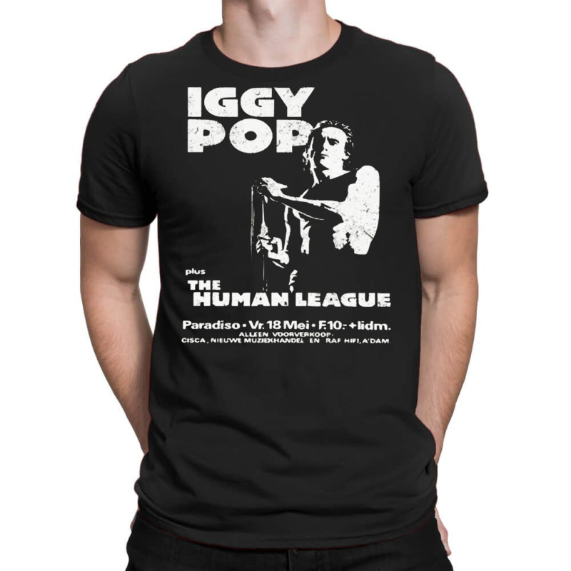 Iggy Pop And The Human, Iggy Pop And The Human Vintage, Iggy Pop And T T-shirt | Artistshot