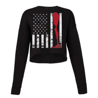 Amputee Patriotic Prosthetic Leg Flag Cropped Sweater | Artistshot