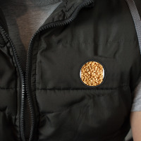 Peanut Snack Pattern, Peanut Round Patch | Artistshot