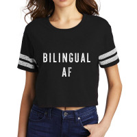 Bilingual Af Shirt, Funny Tee Gift For Mexican Men And Women Scorecard Crop Tee | Artistshot