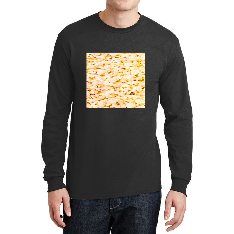 Pop Corn Pattern, Pop Corn Pattern Long Sleeve Shirts | Artistshot