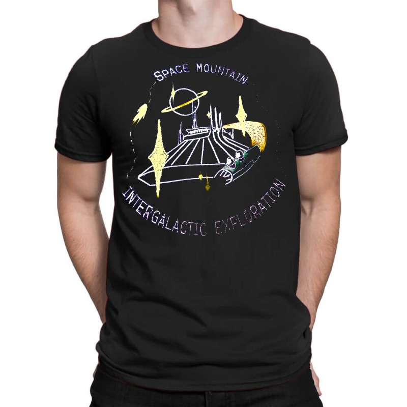 Space Mountain Embroidered, Space, Mountain, Embroidered, The Space Mo T-shirt | Artistshot