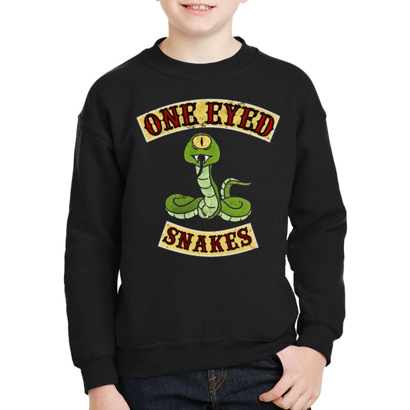 One Eye Snakes, One Eye Snakes Vintage, One Eye Snakes Art, One Eye Sn Youth Sweatshirt | Artistshot