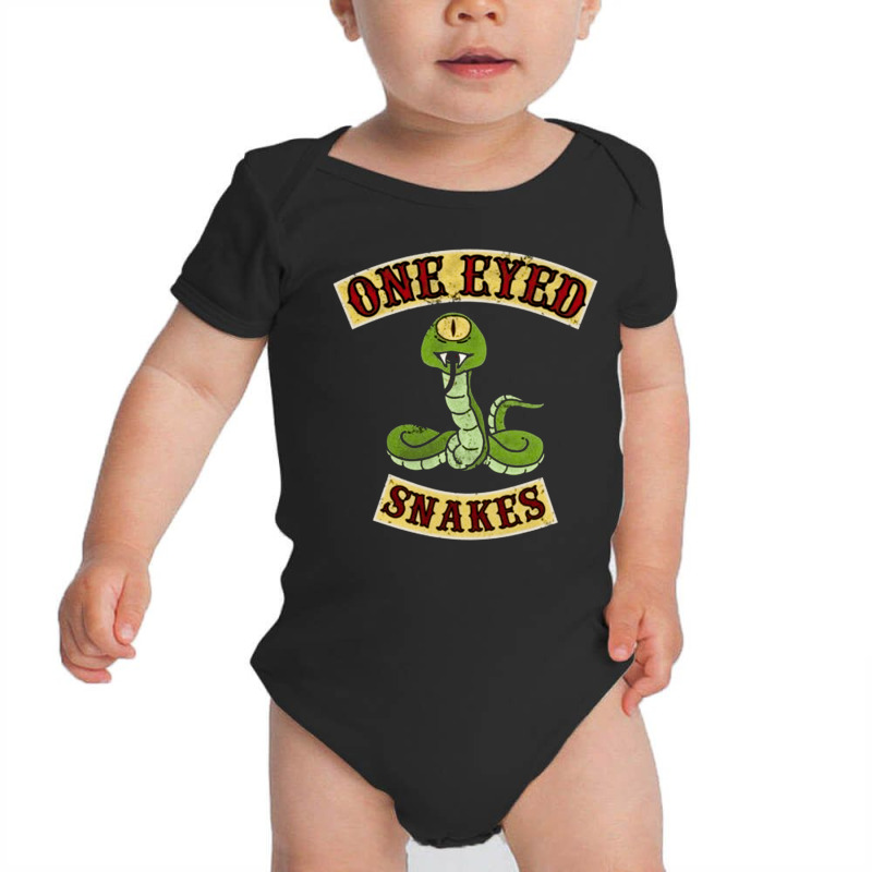 One Eye Snakes, One Eye Snakes Vintage, One Eye Snakes Art, One Eye Sn Baby Bodysuit | Artistshot