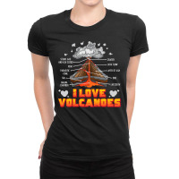 Geology Science Geologist Collector Volcano Funny Ladies Fitted T-shirt | Artistshot