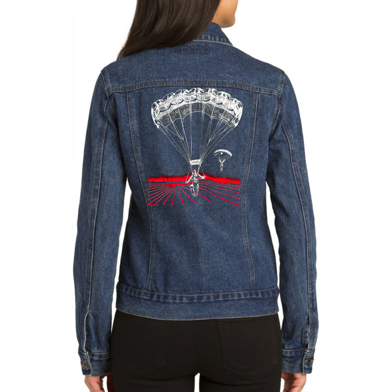 Caledonian, The Caledonian, Caledonian Art, Caledonian Vintage, Caledo Ladies Denim Jacket by SHOPHUENR | Artistshot