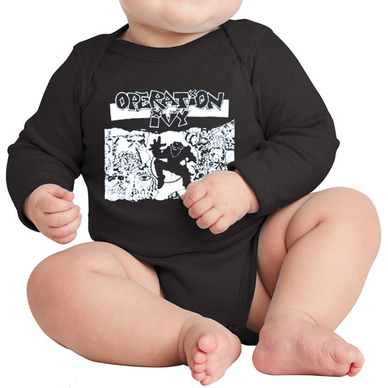 Operation Ivy, Operation Ivy Vintage, Operation Ivy Art, Operation Ivy Long Sleeve Baby Bodysuit | Artistshot