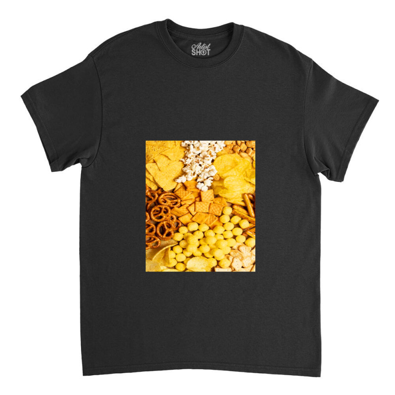 Salty Food Pattern, Salty Food Classic T-shirt | Artistshot