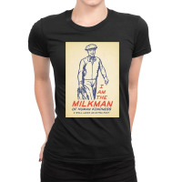 Milkman Of Human Kindness, The Milkman Of Human Kindness, Billy Bragg, Ladies Fitted T-shirt | Artistshot