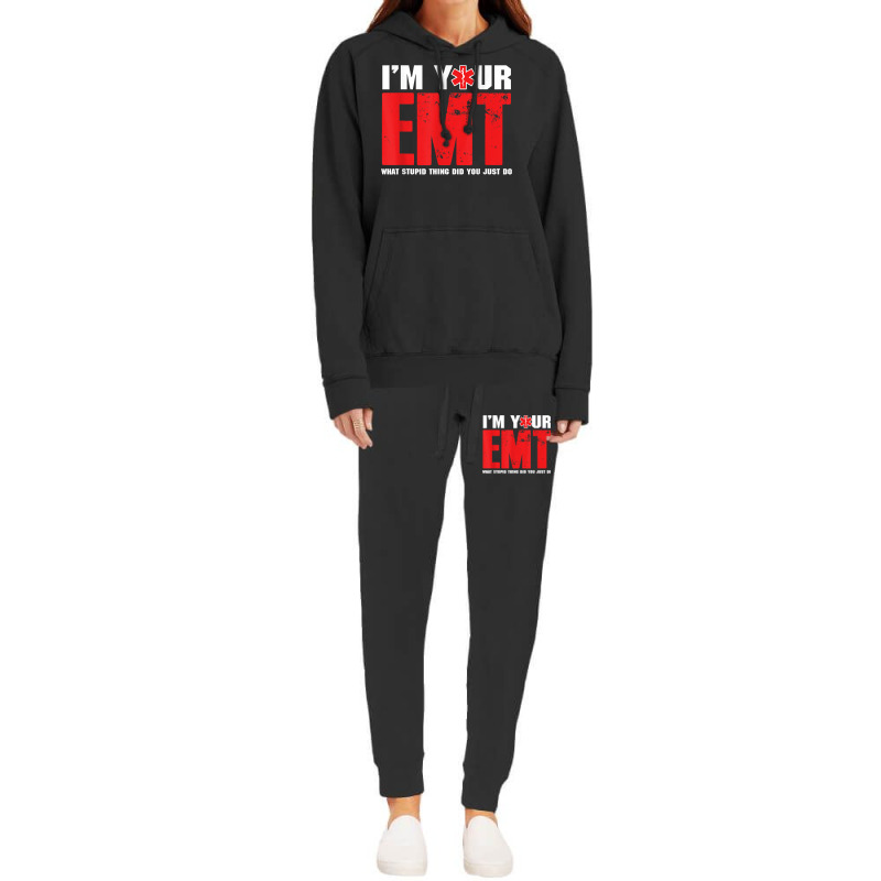 Emt Emergency Medical Technician Ems Paramedic Medical Gift Hoodie & Jogger Set | Artistshot