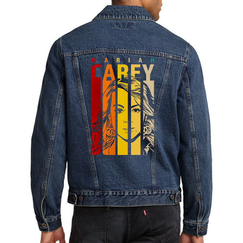 Mariah Carey, Mariah Carey Vintage, Mariah Carey Art, Mariah Carey Pai Men Denim Jacket | Artistshot