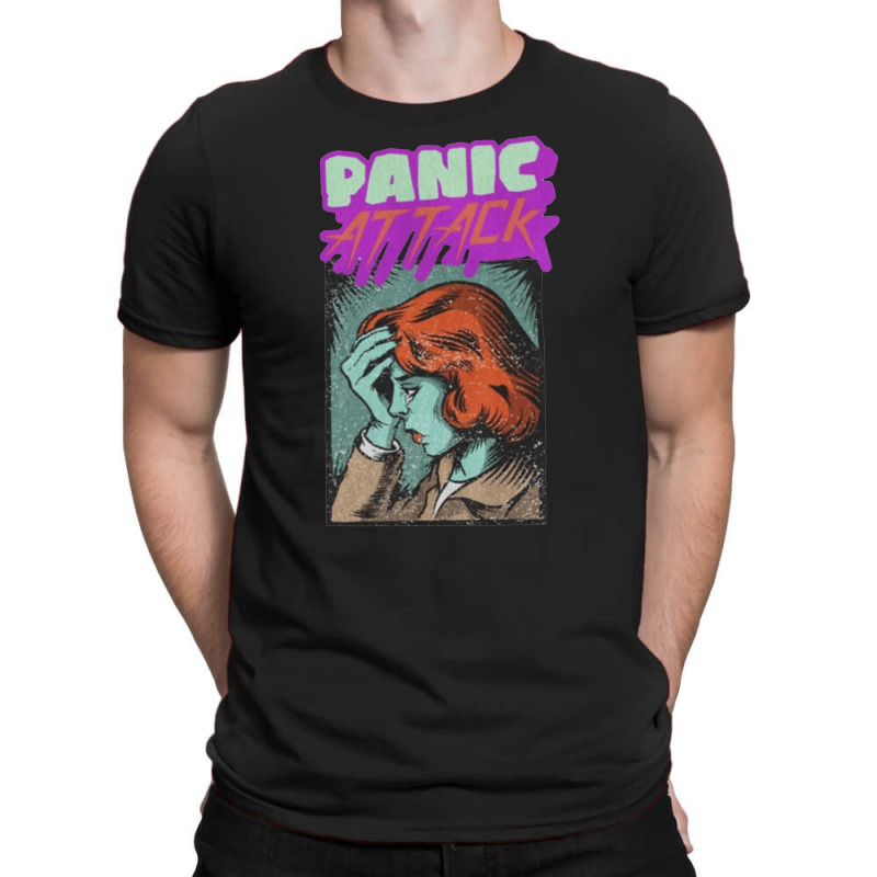 Panic Attack, Panic Attack Vintage, Panic Attack Art, Panic Attack Pai T-shirt | Artistshot