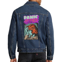 Panic Attack, Panic Attack Vintage, Panic Attack Art, Panic Attack Pai Men Denim Jacket | Artistshot