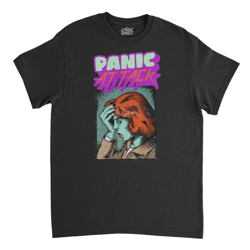 Panic Attack, Panic Attack Vintage, Panic Attack Art, Panic Attack Pai Classic T-shirt | Artistshot