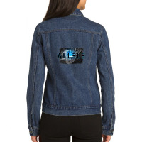 Allele Mutation Ladies Denim Jacket | Artistshot