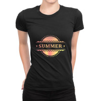 Summer , Summer Ladies Fitted T-shirt | Artistshot