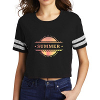 Summer , Summer Scorecard Crop Tee | Artistshot