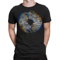 Psychedelic Mushroom Spore Print Mushroom Magic Present T-shirt | Artistshot