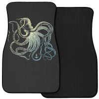 Octopus Cool Vintage Marine Biologist Ocean Sea Life 3 Front Car Mat | Artistshot