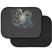 Octopus Cool Vintage Marine Biologist Ocean Sea Life 3 Rear Car Mat | Artistshot