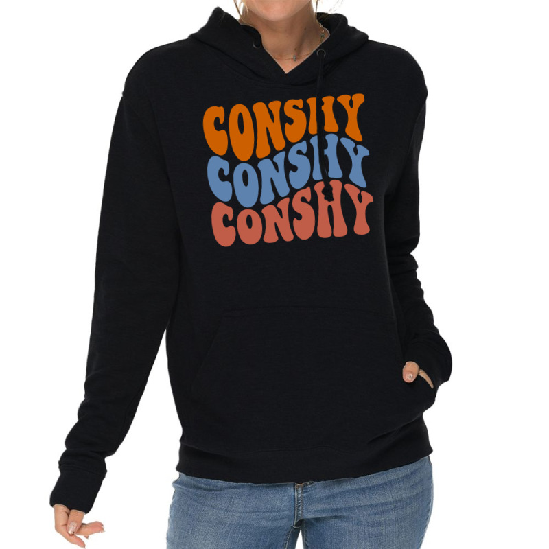 Conshy Wavy Tri Color Pullover Hoodie Lightweight Hoodie | Artistshot