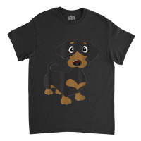 Black And Tan Dachshund Wiener Dog Classic T-shirt | Artistshot